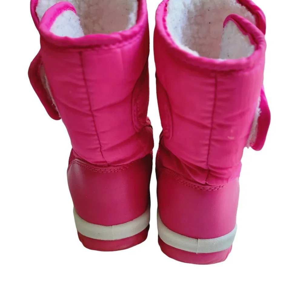 JoJo Maman Bebe in the snow boots for toddler Girl Size 26 - Picture 6 of 12